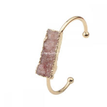 Fashion Clear Cube Crystal Bracelets for Women Jewelry Wholesale High Quality